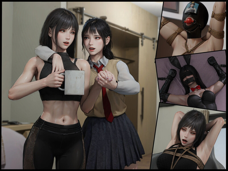 [中文][新漫][3D]姐姐与弟弟01-03+不速之客01-02[拘束] 