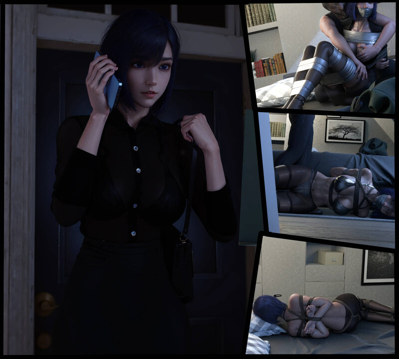 [中文][新漫][3D]陷阱01-03+短篇-窃贼[捆绑] 