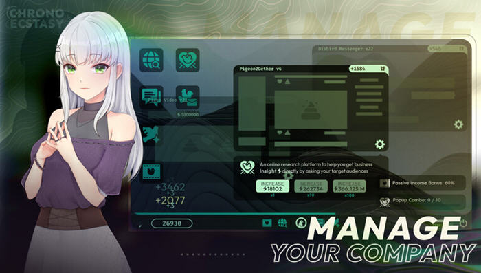 时间狂喜(Chrono Ecstasy) V20241126 机翻汉化版 PC+安卓 模拟SLG游戏