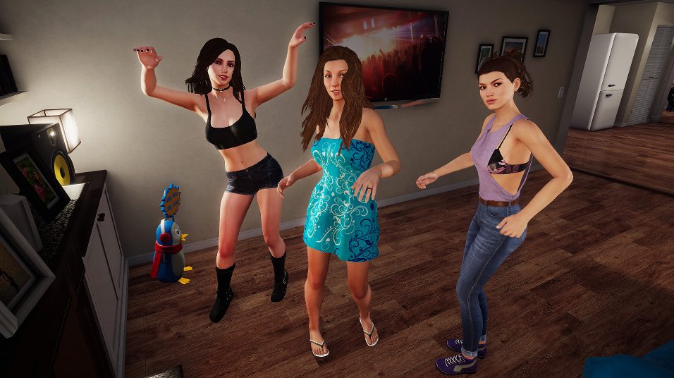 【PC/欧美SLG/官中/全动态】居家派对（House Party） Ver1.2.2官中步兵作弊版+全DLC+作弊+3D互动游戏+更新+8G