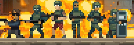 揭开行动的神秘面纱【破门而入:行动小队 v1.2.4 安卓中文版 复古画风横版动作游戏】尽在掌啊握