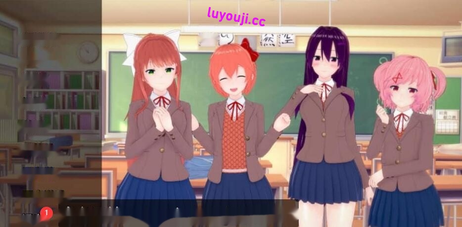 【日系SLG/汉化/动态】文学无尽俱乐部 Literature Hentai Club v0.43 汉化版 500M