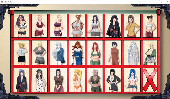 奇幻火影女忍训练：最终战争 v3.8 汉化版 PC+安卓 同人SLG游戏