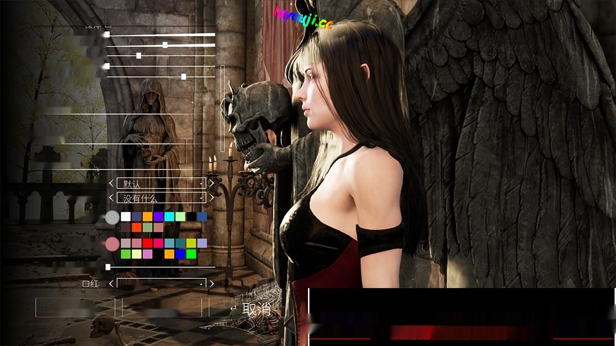 血族迷情Kalyskah v0.24中文版：号称P站最强游戏 连NPC都可捏人+画廊