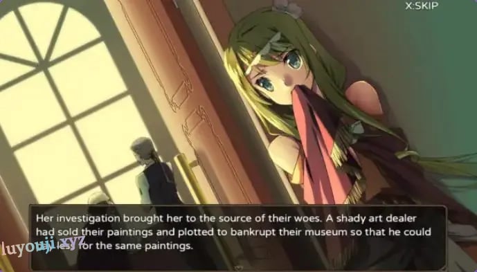 【PC/安卓/AI汉化/日式/RPG游戏/2.80G】 画作窃贼（Painting Thief）Ver1.0 内嵌AI汉化步兵版+存档+PC+安卓+日式RPG游戏+2.80G