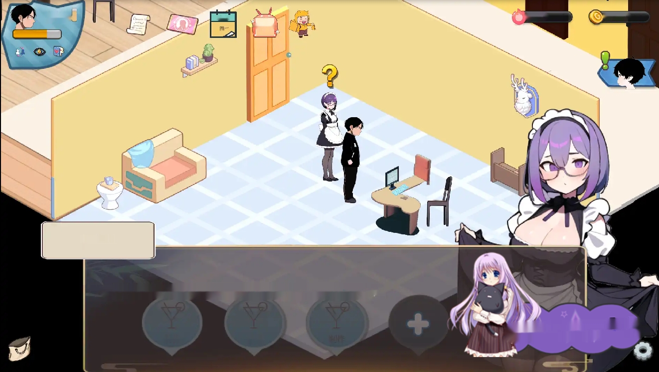 [SLG/汉化] 黑山恋爱咖啡厅 BM Love Cafe-Build.16890225-2.6-STEAM官方中文版