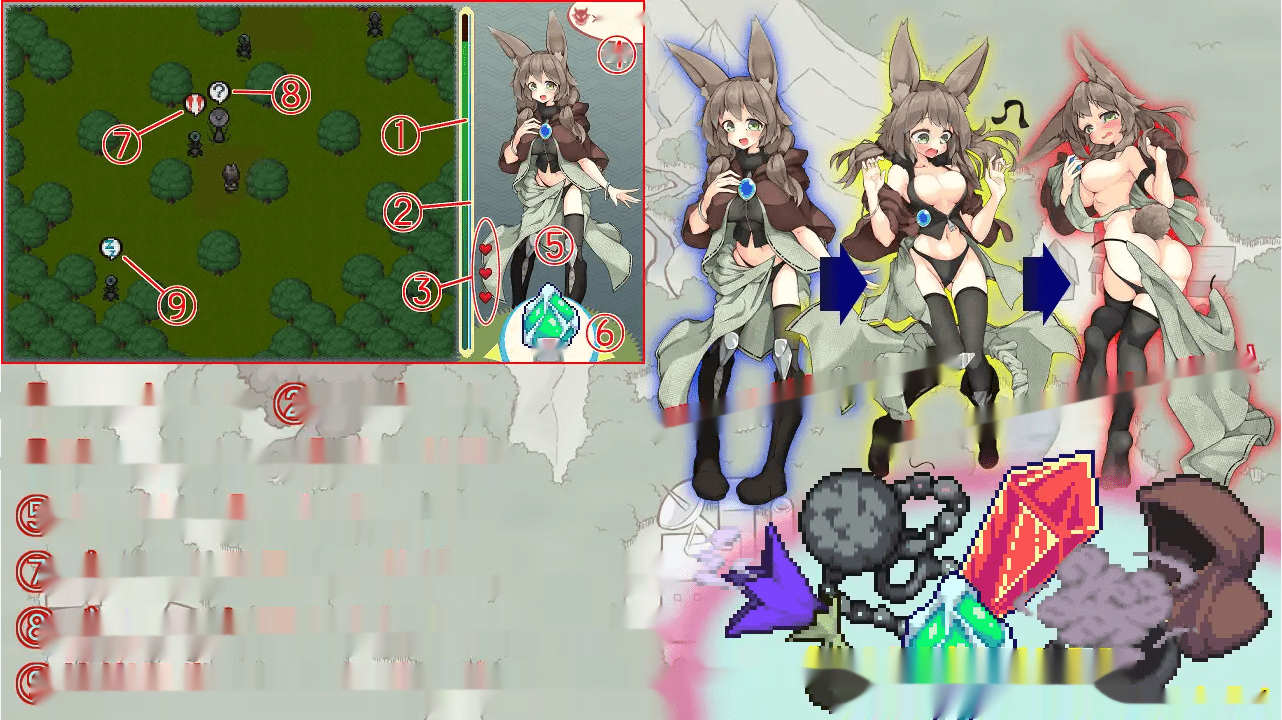 [ACT/汉化] [黑猫时限爆弹]ヴォーパル·バニーテール云翻汉化版 [多空/1.1G]