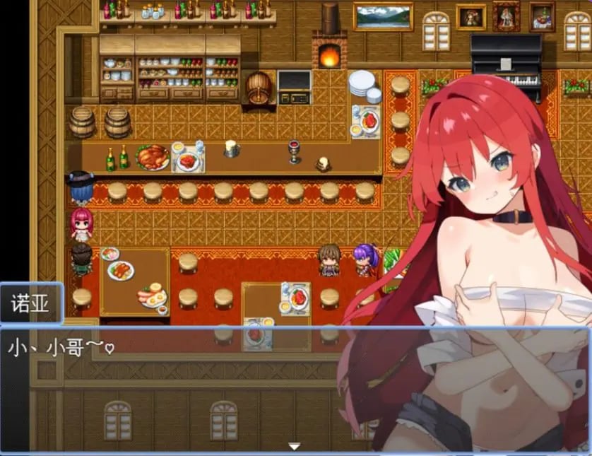 【PC/AI汉化/回合/RPG游戏/1.10G】森林的秘密与猫耳守护者~ AI汉化版 +回合RPG游戏+1.10G