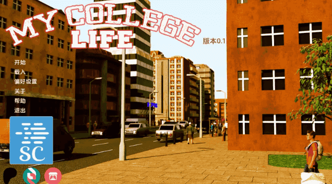 【PC/安卓/AI汉化/欧美/沙盒/3D/SLG游戏/1.2G】我的大学生活 (My College Life) Ch.1Ver0.1 AI汉化版+ PC+安卓+欧美沙盒3DSLG游戏+1.2G-中文绅士游戏下载啊,黄游,色情手机游戏,绅士漫画,里番