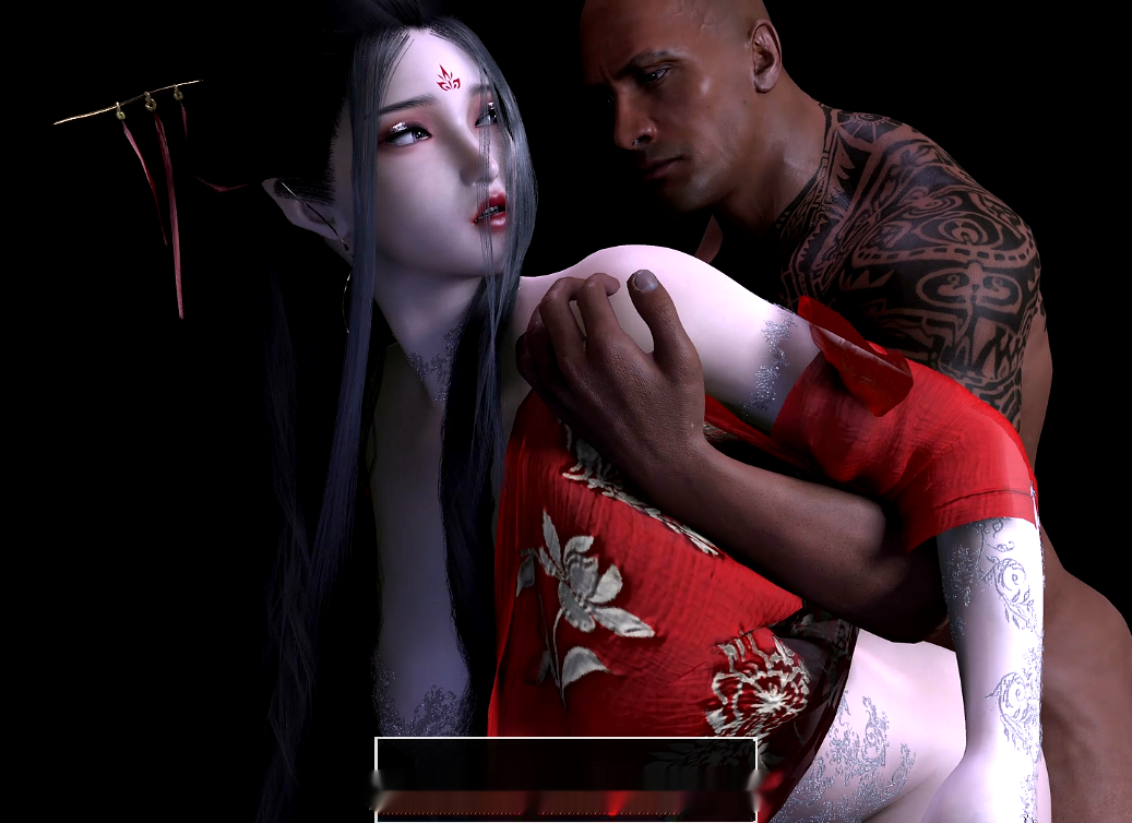 【国漫3D/全动态】[VAM] 绝美焰灵姬 黑丝禽趣睡衣【1.22G】