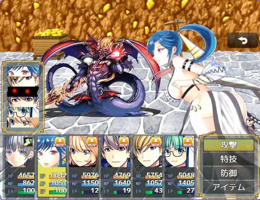 【PC/官中/回合/RPG游戏/800M】 奴隶们(ショタスレイブス) Ver1.03 官中版+回合RPG游戏+800M