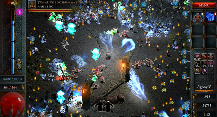 苦痛殿堂(Halls of Torment) v1.0 中文正式版 类暗黑肉鸽生存游戏 800M