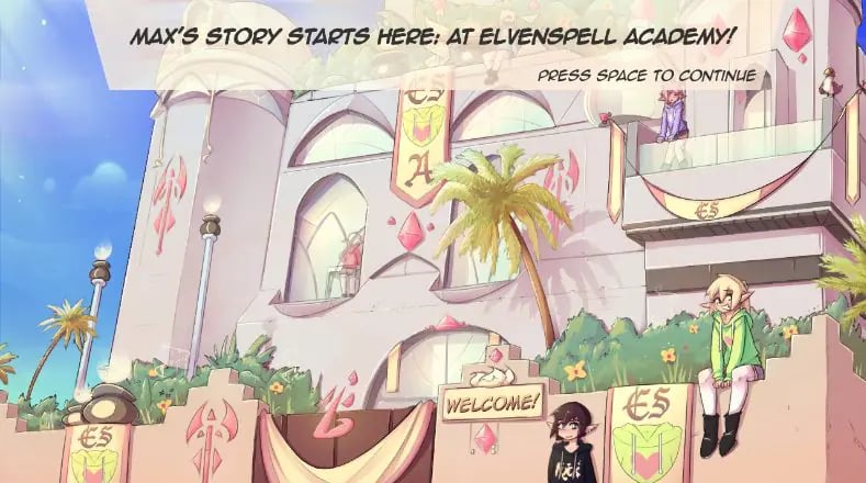 【PC/生肉/日式/ACT游戏/1.10G】 精灵麦克斯 (Max the Elf Demo) Ver5.15b 生肉步兵版+日式ACT游戏+1.10G