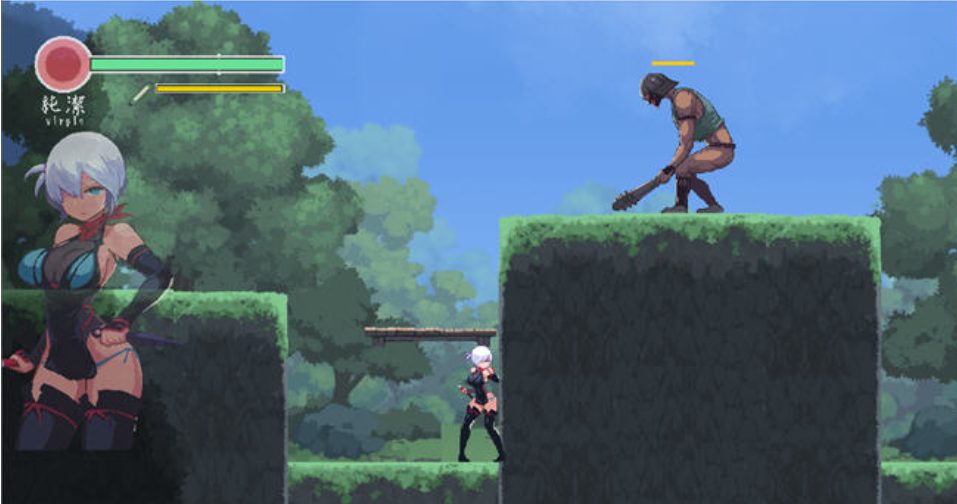 【PC/日文版/动作/像素/ACT游戏/351M】复仇的夜雾 V0.31 日文版+动作像素ACT游戏+351M