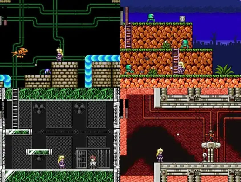 【PC/官中/动作像素/ACT游戏/330M】炎战士烈焰（炎の戦士バーニングハイ） Ver1.3 官中版+动作像素ACT游戏+330M