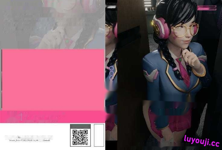 探索绅士游戏的魅力！——General Butch/G_B/G_β大师12月最新力作：校服D.va与她的尼哥朋友【500M】