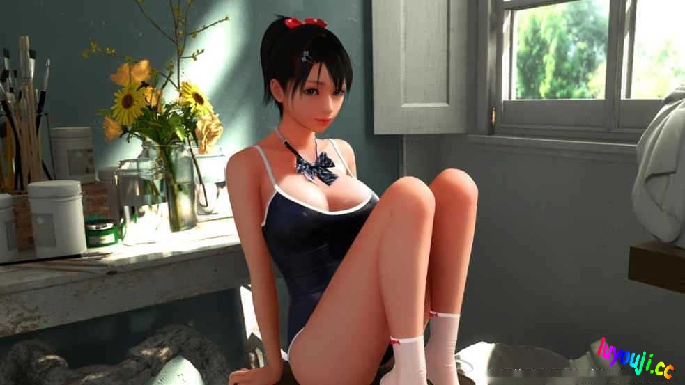 探索3D魅力【3D同人/动画提取】KENZsoft 新作 3D女仆团队《秘密画室》【1G】