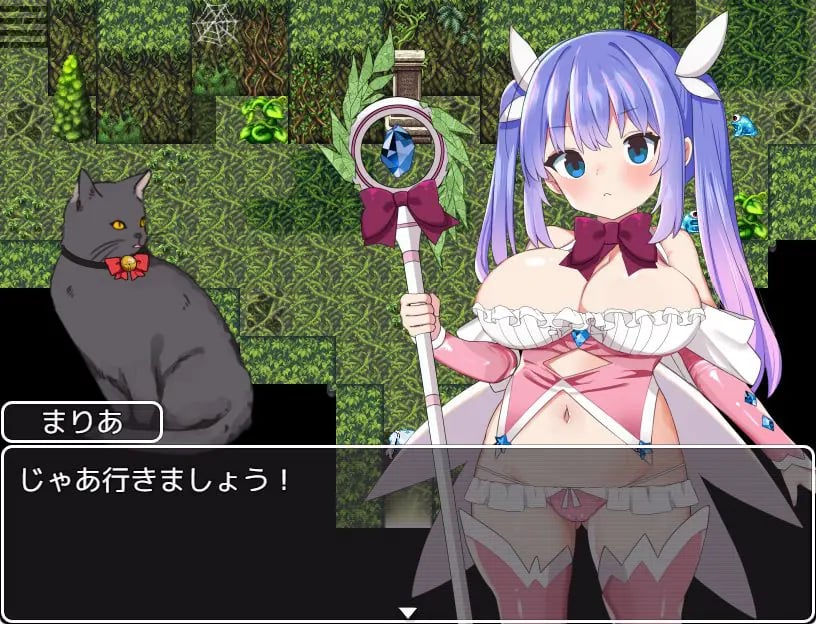 【PC/AI汉化/探索/RPG游戏/1.10G】 魔法少女(ソルシエール) AI汉化版+全回想存档+探索RPG游戏+1.10G