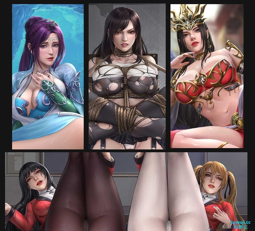尽享视觉盛宴！探索国人画师柳钢蛋与EVE大师的全新杰作【2D同人/极品】