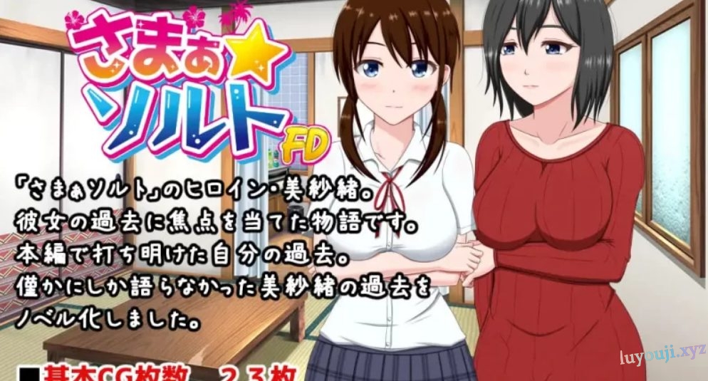 【PC/AI汉化/日式/ADV游戏/920M】夏之盐～童贞与CN的夫妻～日式ADV游戏+920M