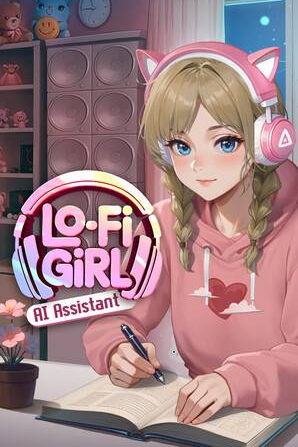 【PC/官中/治愈/陪伴/休闲/益智游戏/1.02G】Lo-Fi女孩：AI助手 官方简体中文版+治愈系+虚拟陪伴益智休闲游啊戏+1.02G